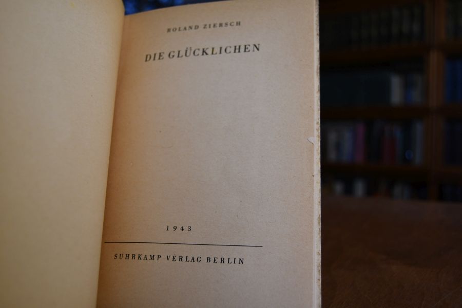 Die Glücklichen. Vier Idyllen.