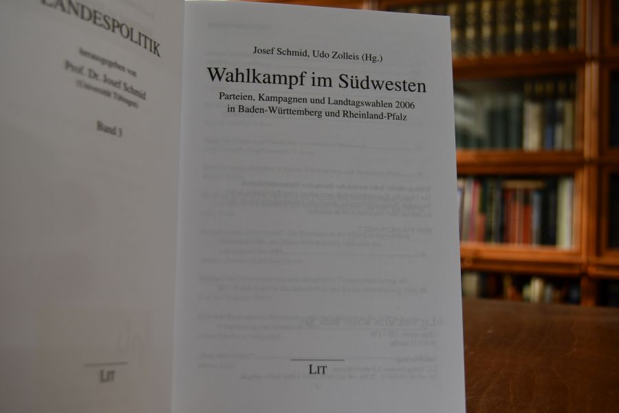 Wahlkampf im Südwesten. Parteien, Kampagnen und Landtagswahlen 2006 in Baden-Württemberg und Rheinland-Pfalz.