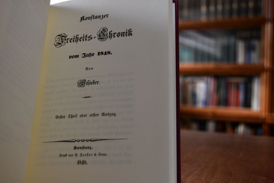 Konstanzer Freiheits-Chronik vom Jahr 1848.