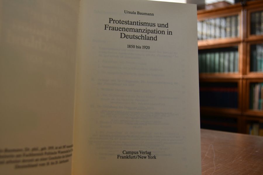 Protestantismus und Frauenemanzipation in Deutschland 1850 bis 1920.