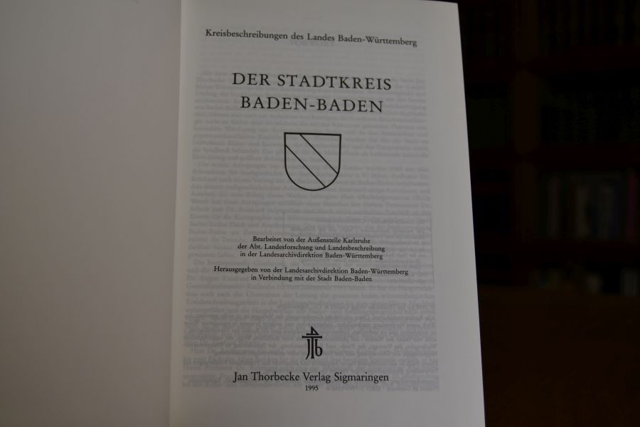 Der Stadtkreis Baden-Baden.