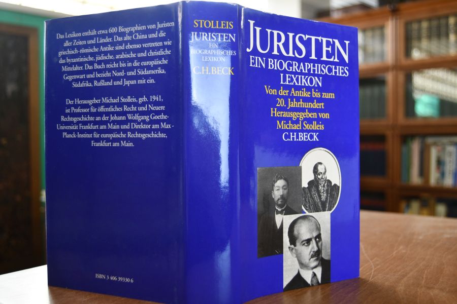 Juristen. Ein biographisches Lexikon. Von der Antike bis zum 20. Jahrhundert.