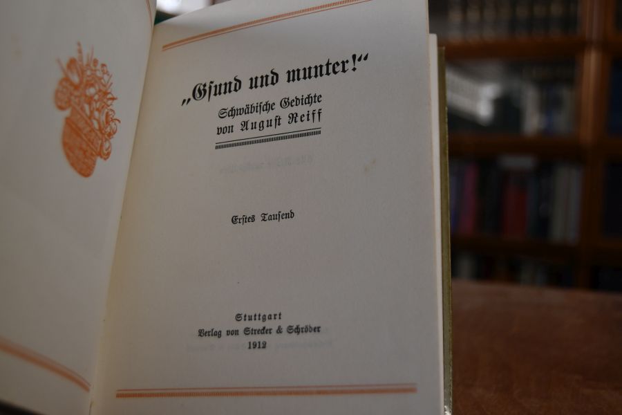 "Gsund und munter!" Schwäbische Gedichte.