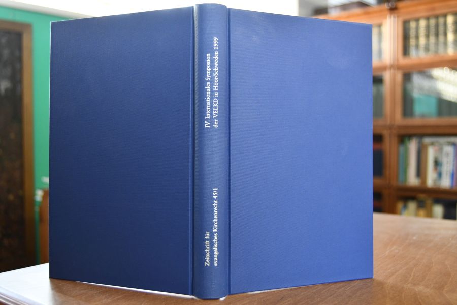 Zeitschrift für evangelisches Kirchenrecht, 45. Jahrgang, 1. Heft. IV. Internationales Symposion der VELKD in Höör/Schweden 1999 über Staat und Kirche. Referate und Tagungsbericht.
