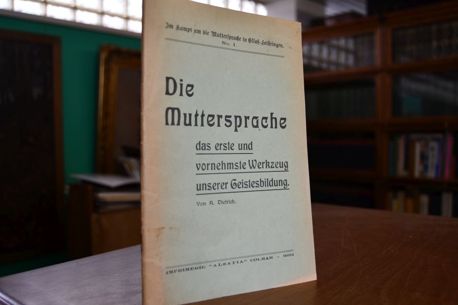 Die Muttersprache das erste und vornehmste Werkzeug unserer Geistesbildung.