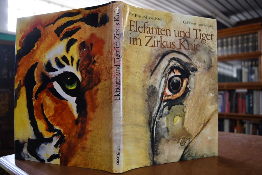 Elefanten und Tiger im Zirkus Knie. Bilder und Notizen zu 2 Tiergestalten in Freiheit und in der Manege.