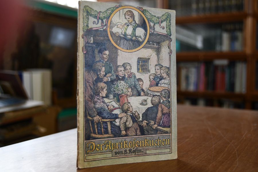 Kleine Christrosen. Erzählungen für Jung und Alt. 19. Heft. Enthält B. Rosin Der Aprikosenkuchen; H.C. Günther Gott kann aus Steinen Brot machen.