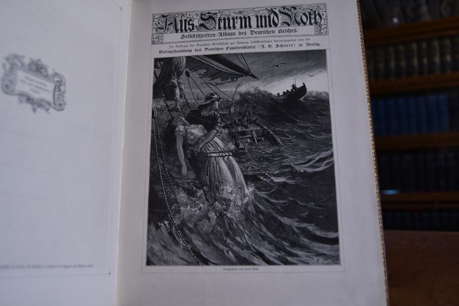 Aus Sturm und Noth. Selbstschriften-Album des Deutschen Reiches.