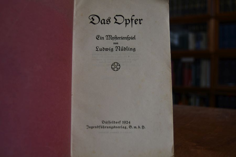 Das Opfer. Ein Mysterienspiel.