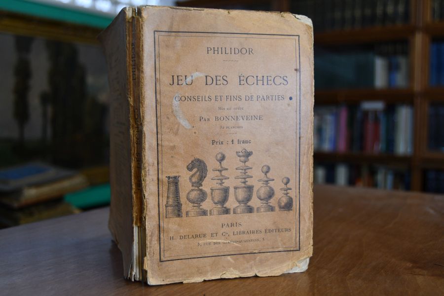 Jeu des Echecs. Conseils et fins de parties mis en ordre par Bonneveine. Prix 1 franc.