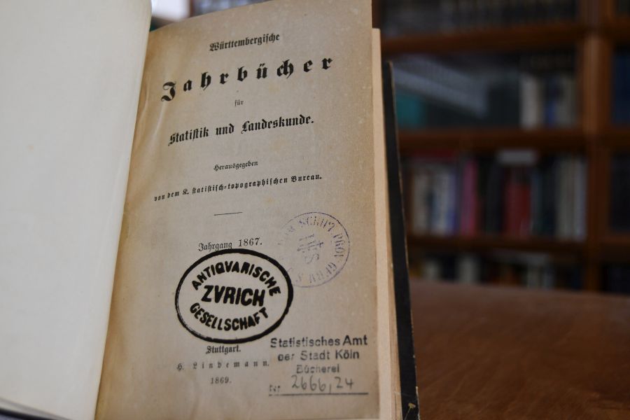 Württembergische Jahrbücher für Statistik und Landeskunde. Jahrgang 1867.