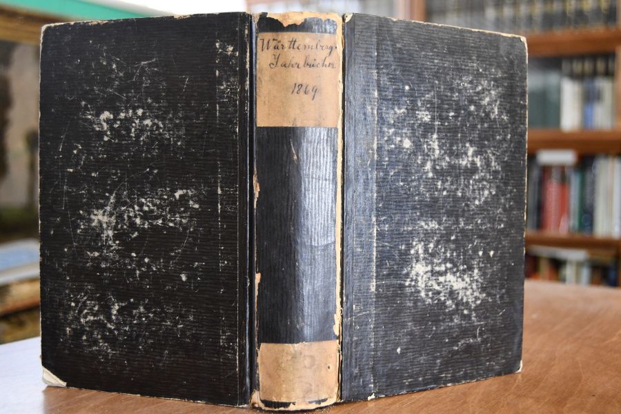Württembergische Jahrbücher für Statistik und Landeskunde. Jahrgang 1869.