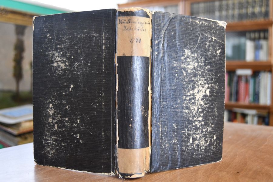 Württembergische Jahrbücher für Statistik und Landeskunde. Jahrgang 1871.