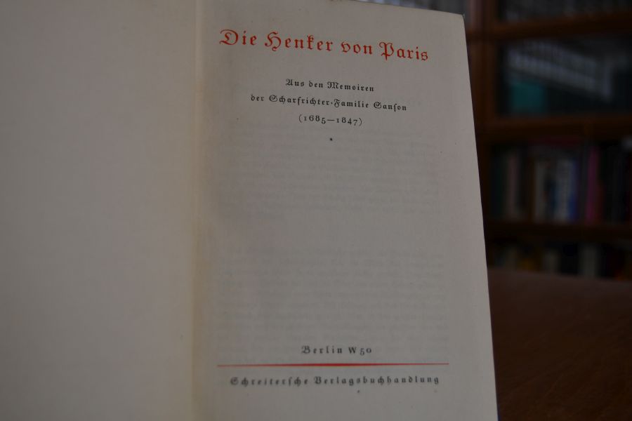 Die Henker von Paris.