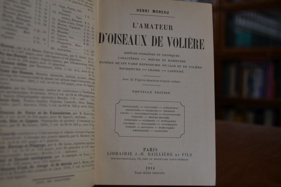 L`Amateur d`Oiseaux de Voliere.
