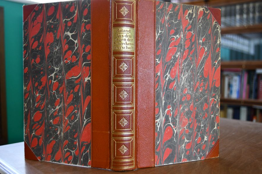 Aus den Tagen der Schreckensherrschaft. Memoiren der Frau Roland über die französische Revolution.