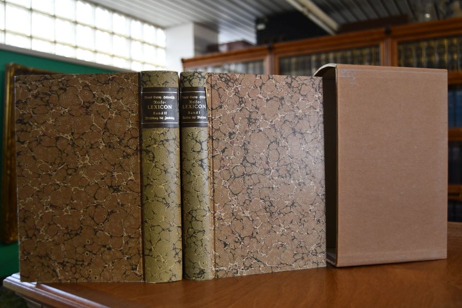 Neues Europäisches Historisches Reiselexicon. 2 Bde. (komplett).