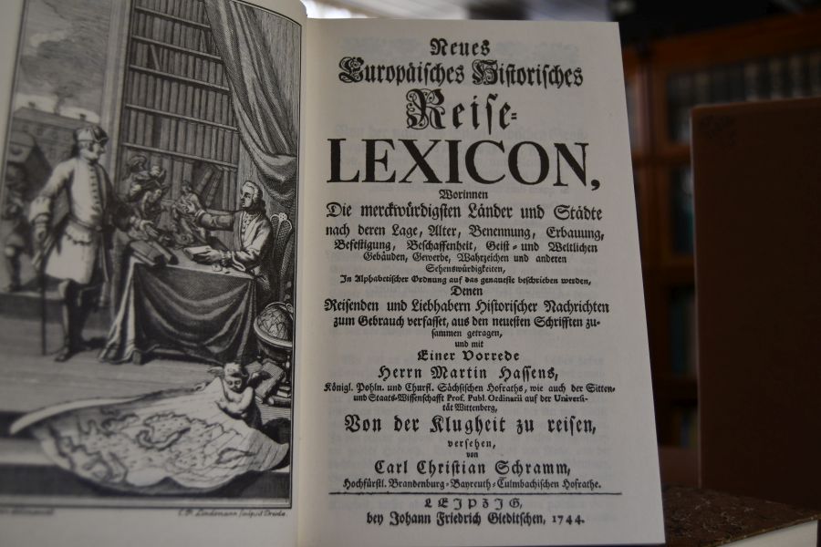 Neues Europäisches Historisches Reiselexicon. 2 Bde. (komplett).
