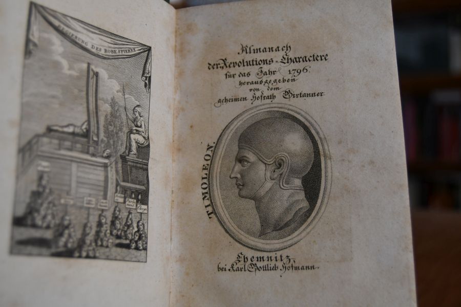 Almanach der Revolutions-Charactere für das Jahr 1796.
