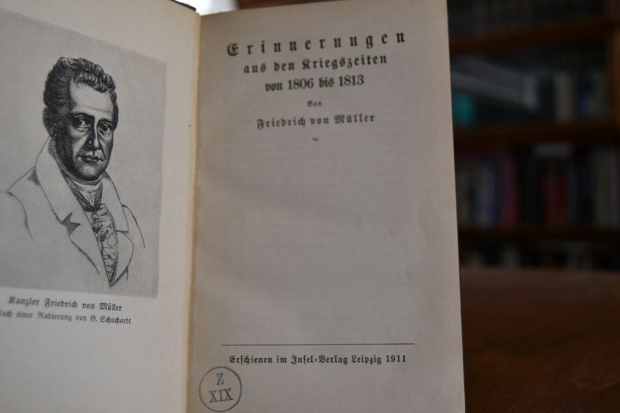 Weimar in den Freiheitskriegen Bd. I-III.