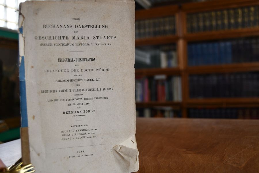 Über Buchanans Darstellung der Geschichte Maria Stuarts (Rerum Scotiarum Historia L. XVII-XIX).