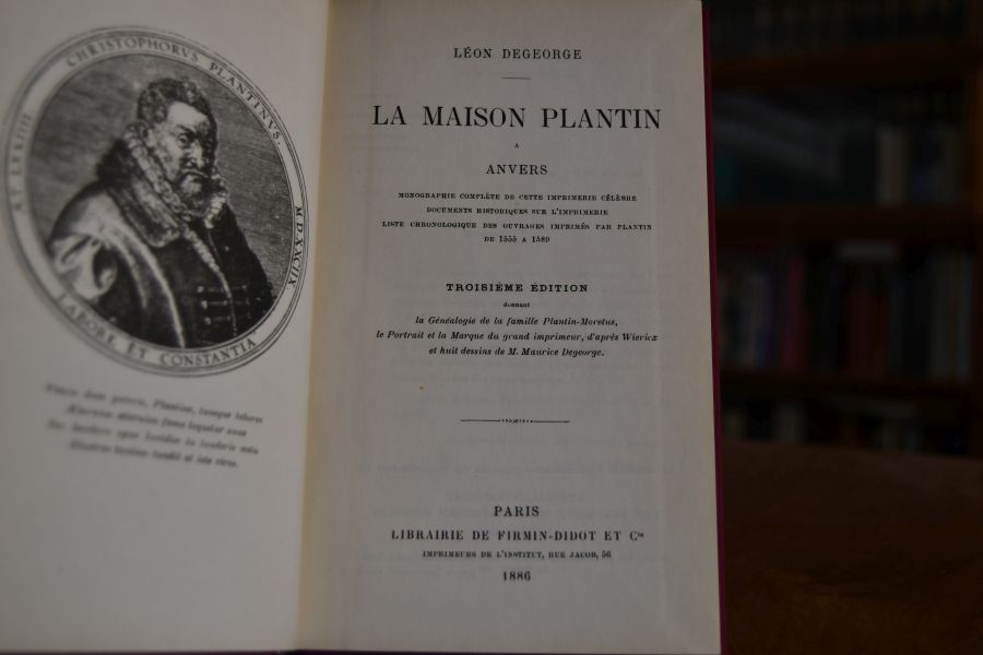 La Maison Plantin a Anvers.