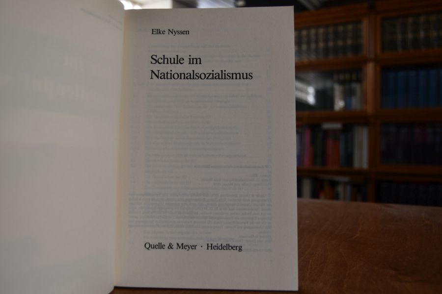 Schule im Nationalsozialismus.