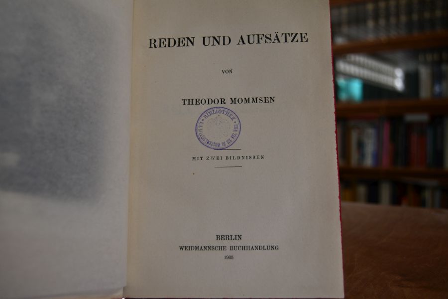Reden und Aufsätze.