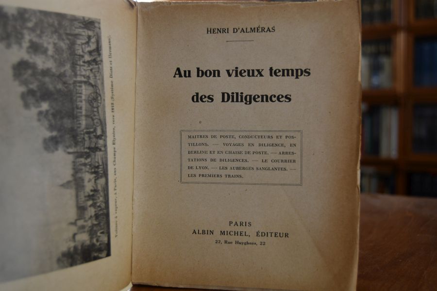 Au bon vieux temps des diligences.
