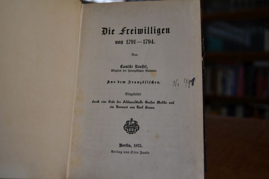 Die Freiwilligen von 1791-1794.