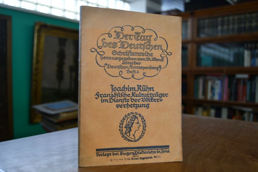 Französische Kulturträger im Dienste der Völkerverhetzung. Eine Auswahl aus der Pariser Kriegsliteratur.