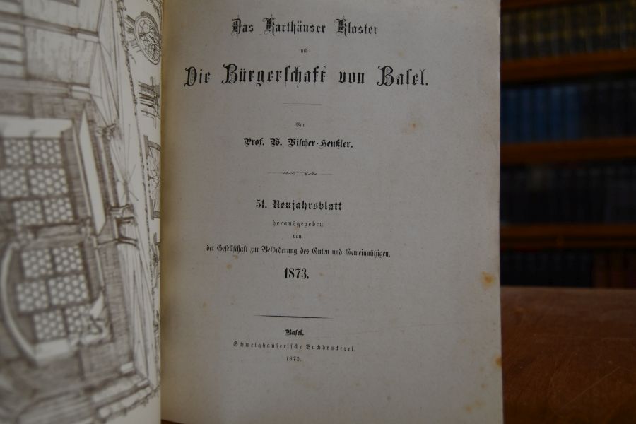 Das Karthäuser Kloster und die Bürgerschaft von Basel.