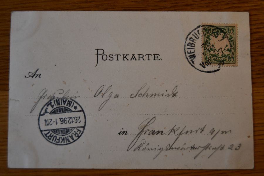 Litho. Gruss aus Zweibrücken.