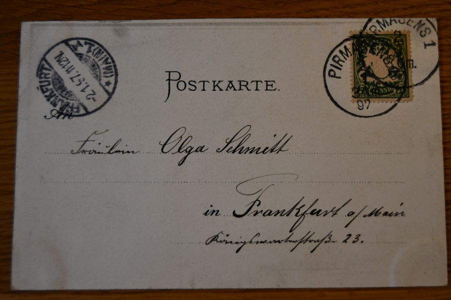 Litho. Gruss aus Pirmasens.