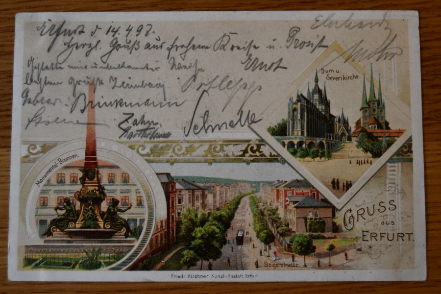 Gruss aus Erfurt.