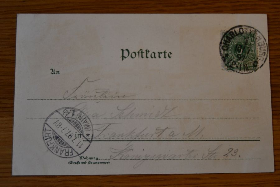 Litho. Gruss aus Charlottenburg.