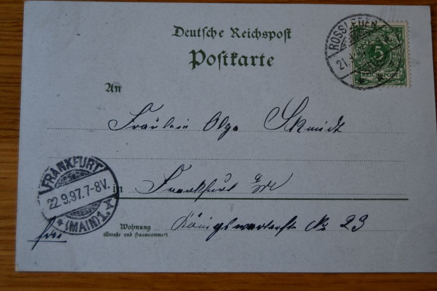 Litho. Gruss vom Nord-Ost-See-Kanal.