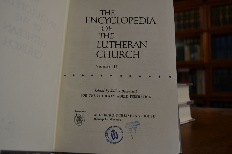 The Encyclopedia of the Lutheran Church. Vol. I - III.