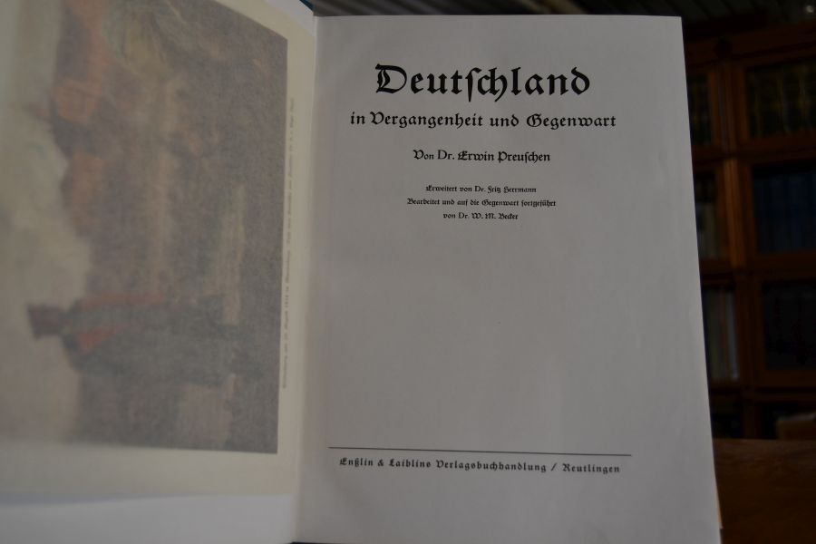 Deutschland in Vergangenheit und Gegenwart.