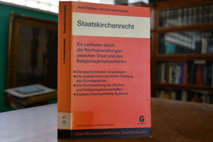 Staatskirchenrecht. Ein Leitfaden durch die Rechtsbeziehungen zwischen Staat und den Religionsgemeinschaften.