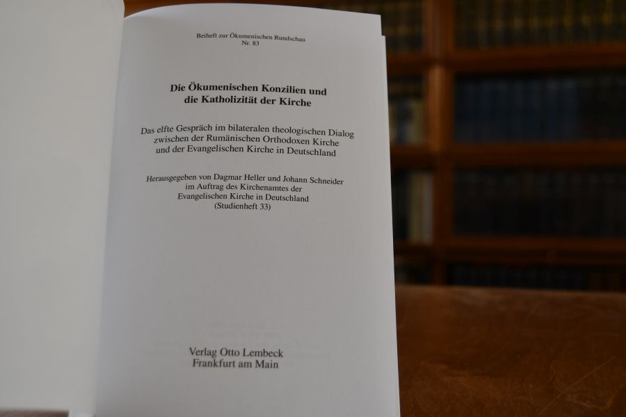 Die ökumenischen Konzilien und die Katholizität der Kirche.