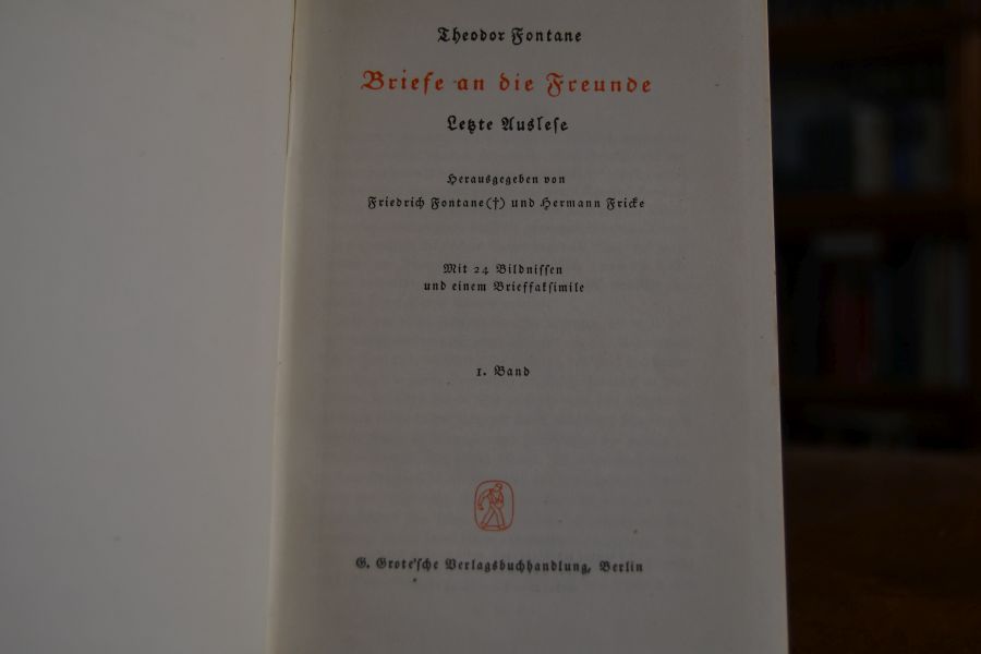 Briefe an die Freunde. Letzte Auslese Bd. 1 + 2.