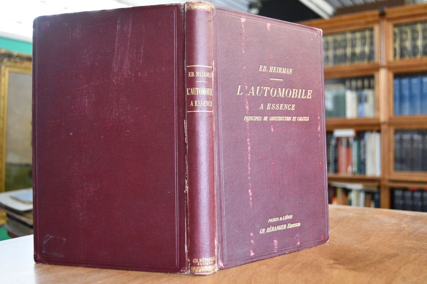 L`Automobile a Essence. Principes de Construction et Calculs.