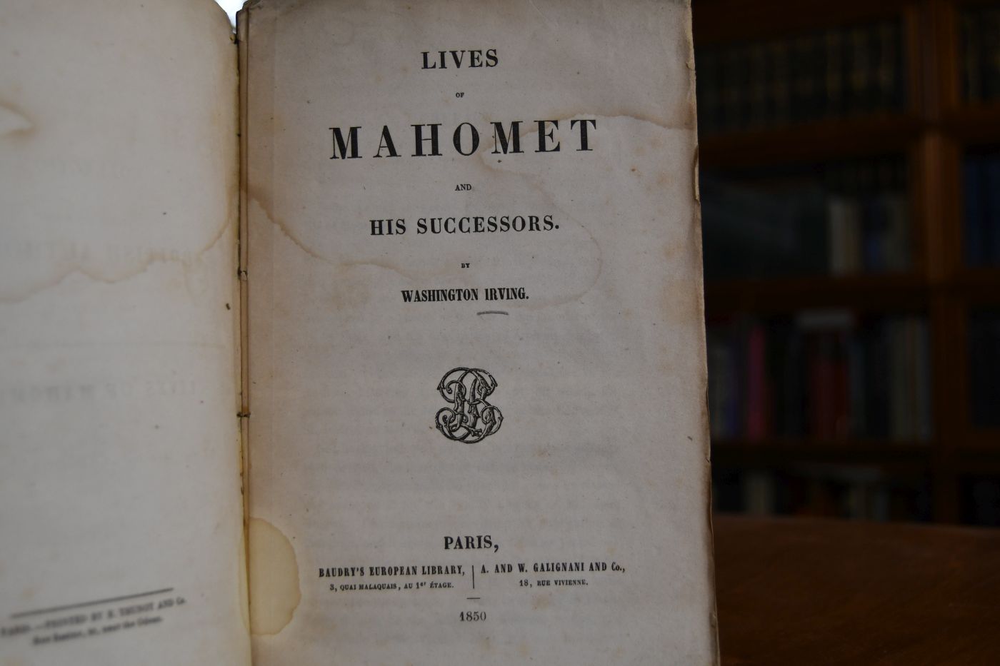Lives of Mohamet and his Successors.