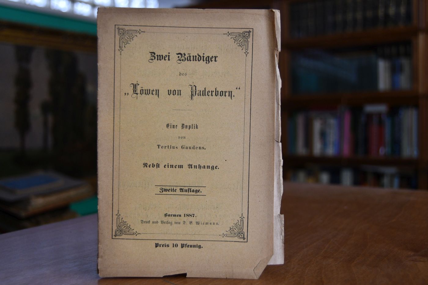 Zwei Bändiger des "Löwen von Paderborn." Eine Duplik.