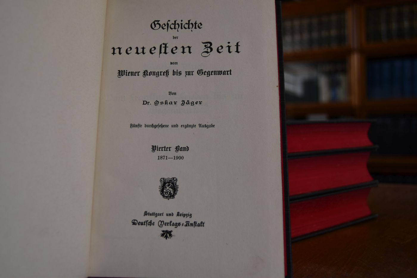 Geschichte der neuesten Zeit vom Wiener Kongreß bis zur Gegenwart.