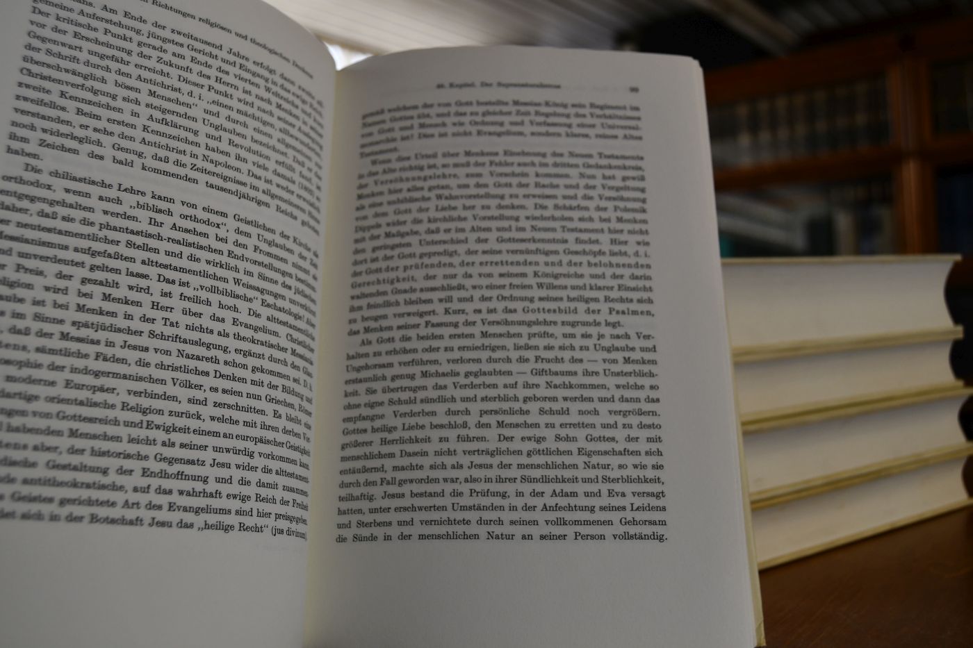 Geschichte der neuern evangelischen Theologie im Zusammenhang mit den allgemeinen Bewegungen des europäischen Denkens. 5 Bde. (komplett).