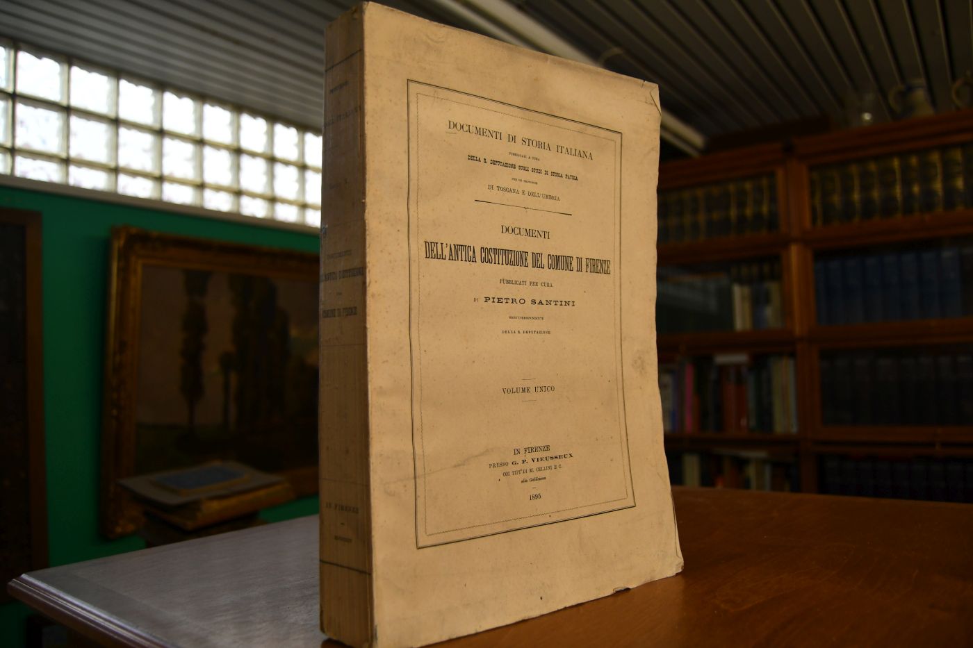 Documenti dell`antica costituzione del Comune di Firenze. Volume Unico.