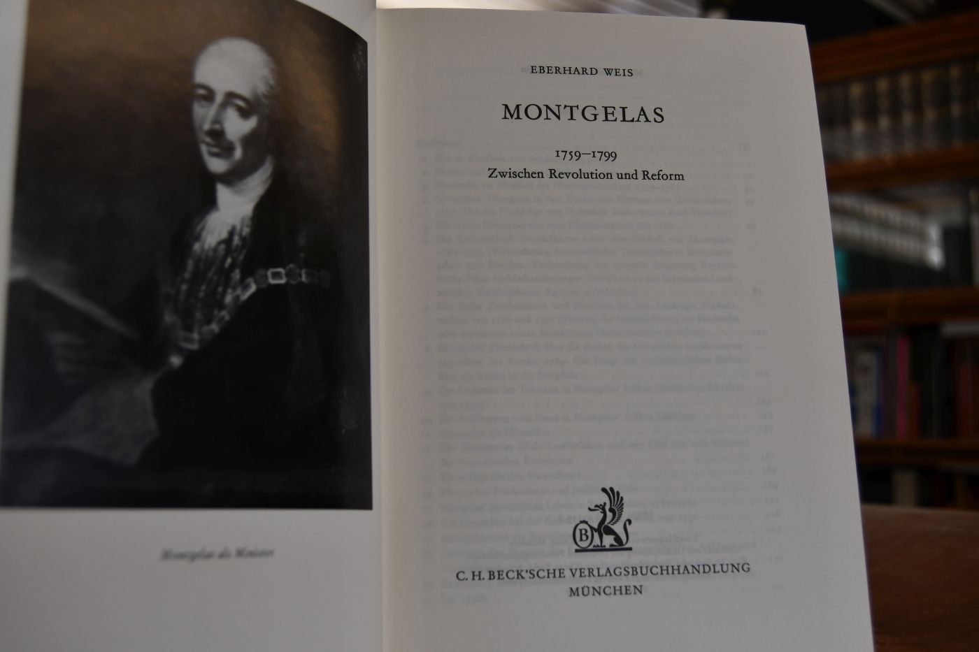 Montgelas. 1759-1799. Zwischen Revolution und Reform.