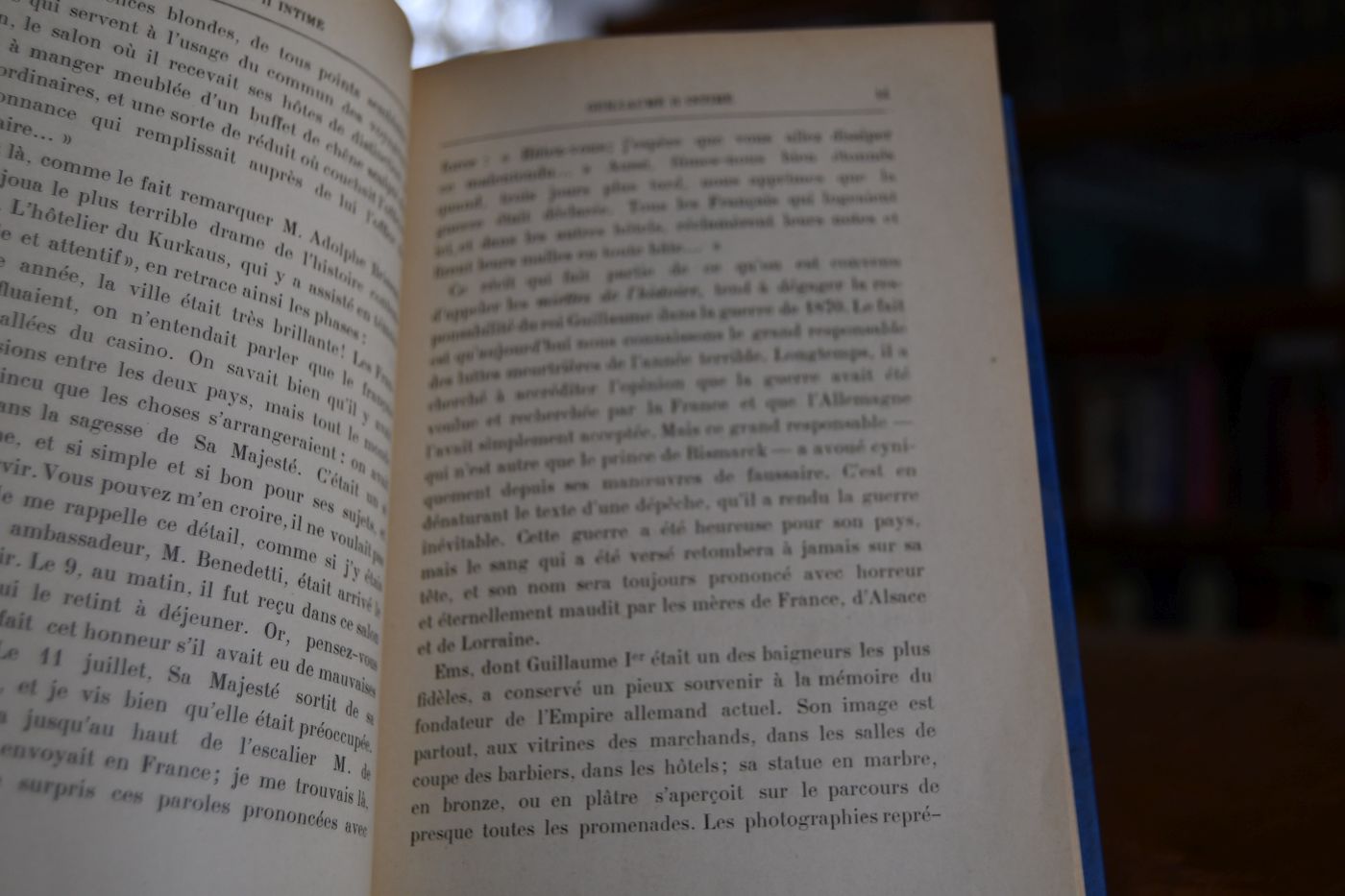 Guillaume II Intime.